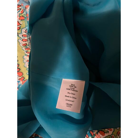 Talbots Multicolor Paisley Midi Dress - Picture 7 of 9